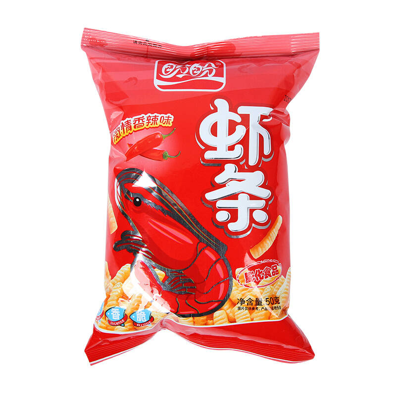 盼盼新蝦條薯片薯條 經(jīng)典膨化食品的味蕾享受